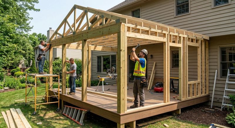 Deck Enclosure Installation in Seattle, WA