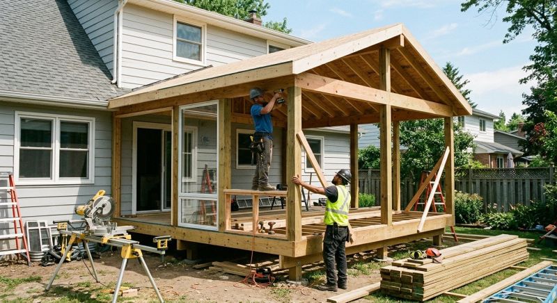 Deck Enclosure Installation in Boulder, CO