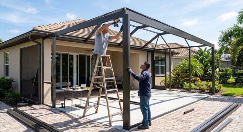Lanai Installation in Longmont, CO