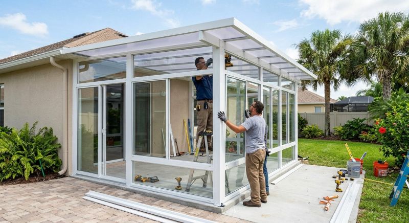 Solarium Construction in Dallas, TX