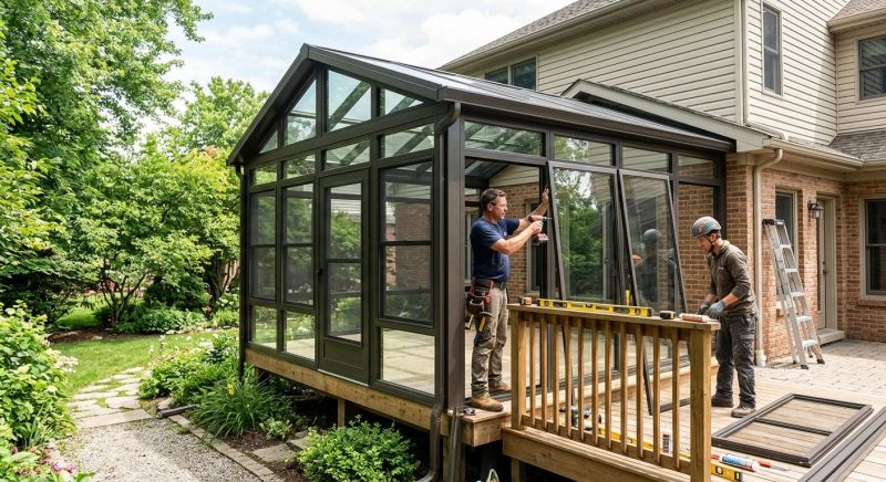 Three Season Room Installation in Boulder, CO