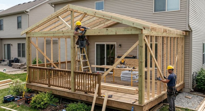 Deck Enclosure Construction in Longmont, CO