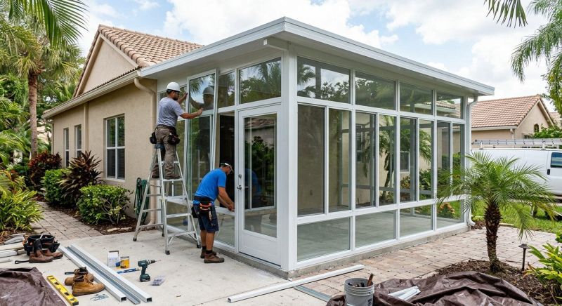 Florida Room Installation in Dallas, TX