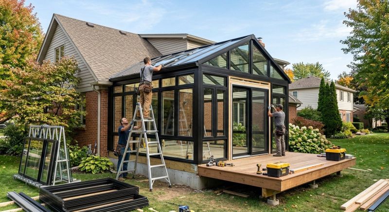 Four Season Room Installation in Boulder, CO