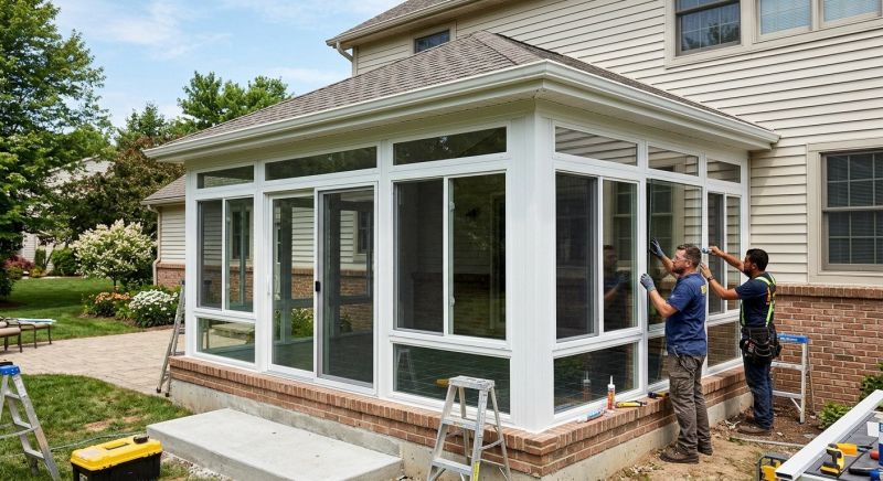 Four Season Room Installation in Nashville, TN