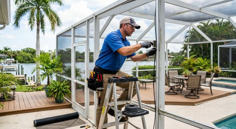 Lanai Enclosure Repair in Charlotte, NC