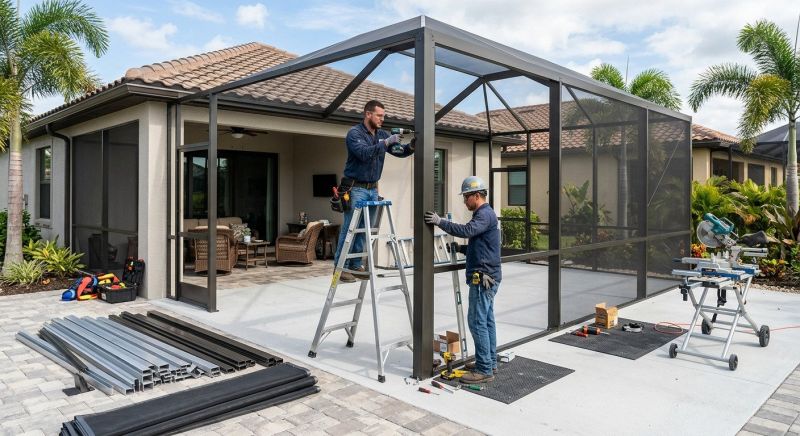 Lanai Installation in Knoxville, TN
