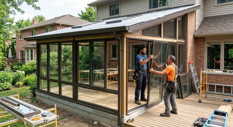 Patio Enclosure Installation in Boulder, CO