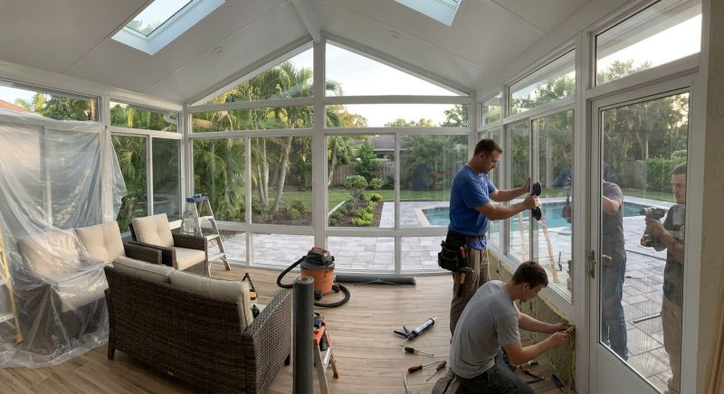 Solarium Installation in Asheville, NC