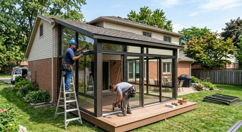 Sunroom Addition Construction in Seattle, WA