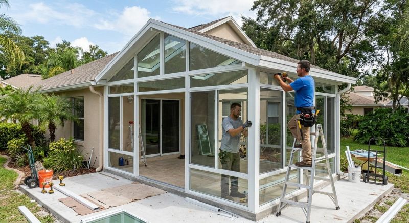 Sunroom Addition Construction in Longmont, CO