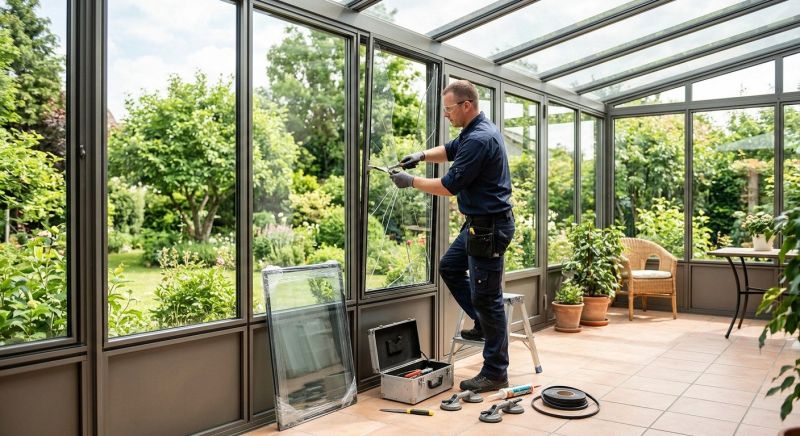 Sunroom Glass Repair in Austin, TX