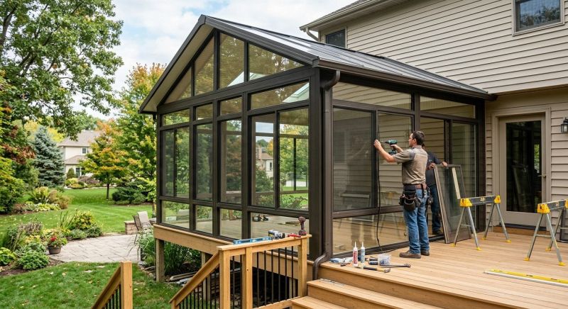 Three Season Room Installation in Nashville, TN