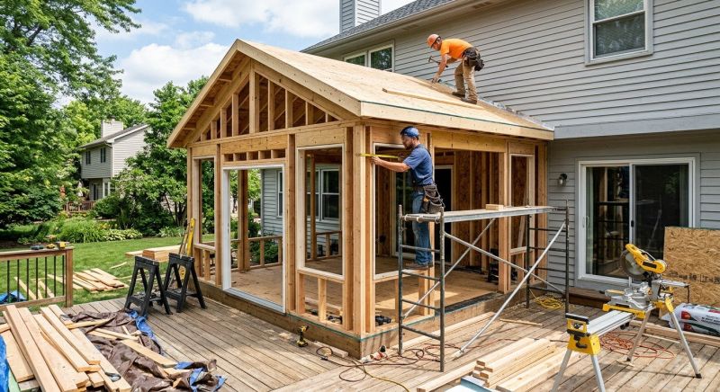 Three Season Room Installation in Austin, TX